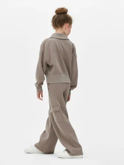 Sudadera De Cuello Alto Y Lavado ácido