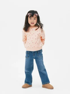 Sudadera De Cuello Redondo Con Estampado Gráfico