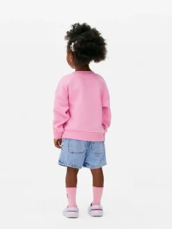 Sudadera De Cuello Redondo Con Estampado Gráfico