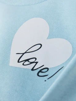 Sudadera De Cuello Redondo Combinable