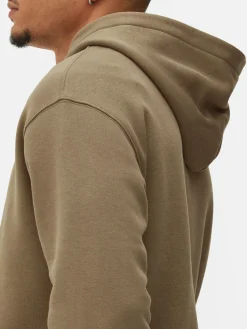 Sudadera De Punto Extragrande Con Capucha