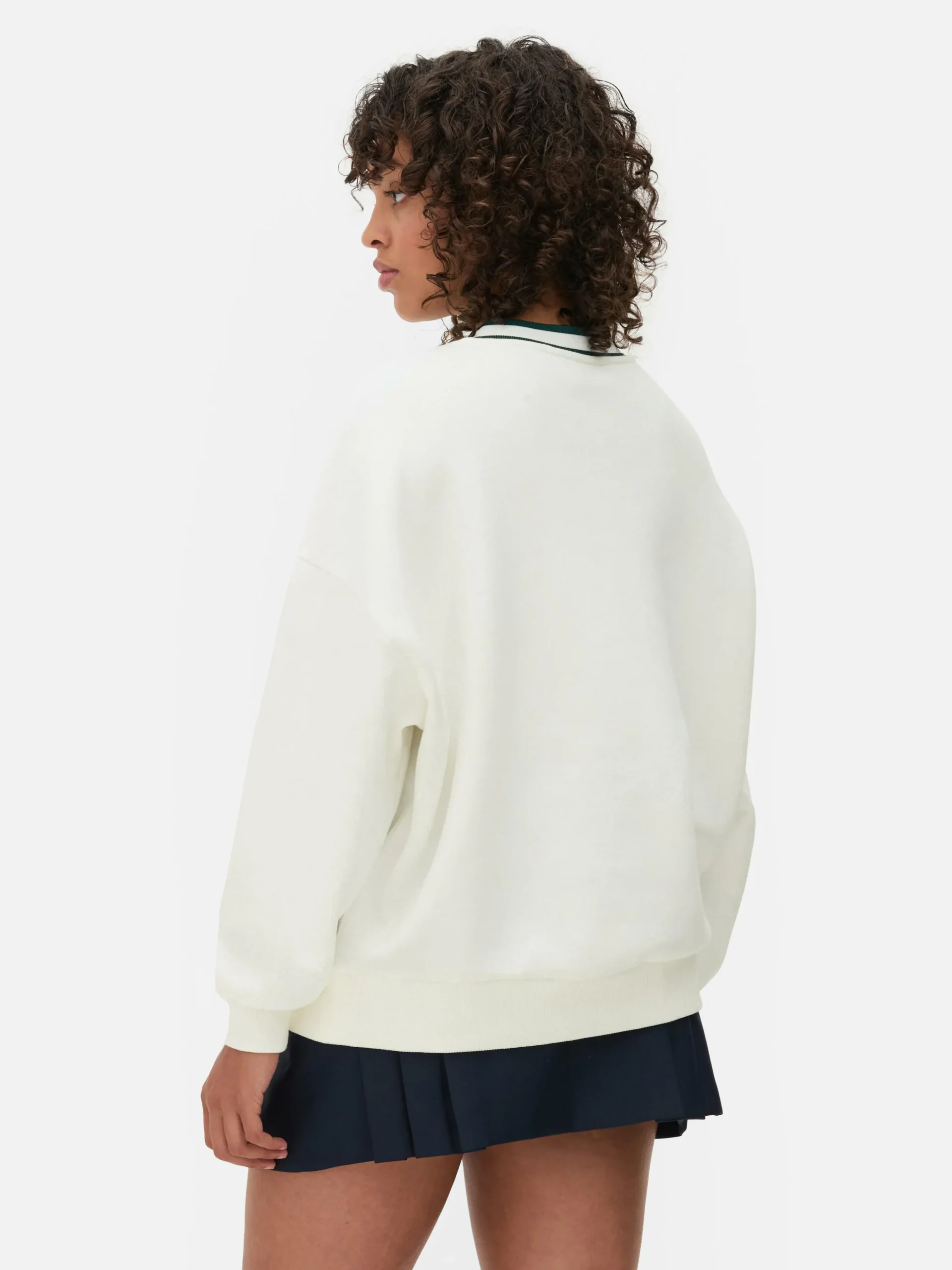 Sudadera De Tenis Con Cuello De Pico