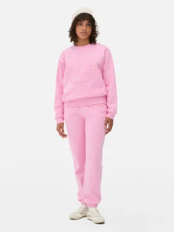 Sudadera Gráfica Con Bordado De Hello Kitty