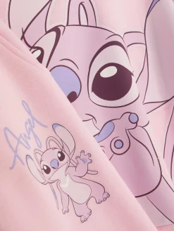 Sudadera Gráfica De Stitch Y Ángel De Disney