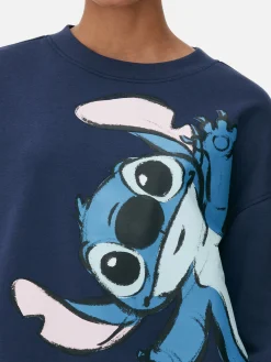 Sudadera Holgada De Stitch De Disney