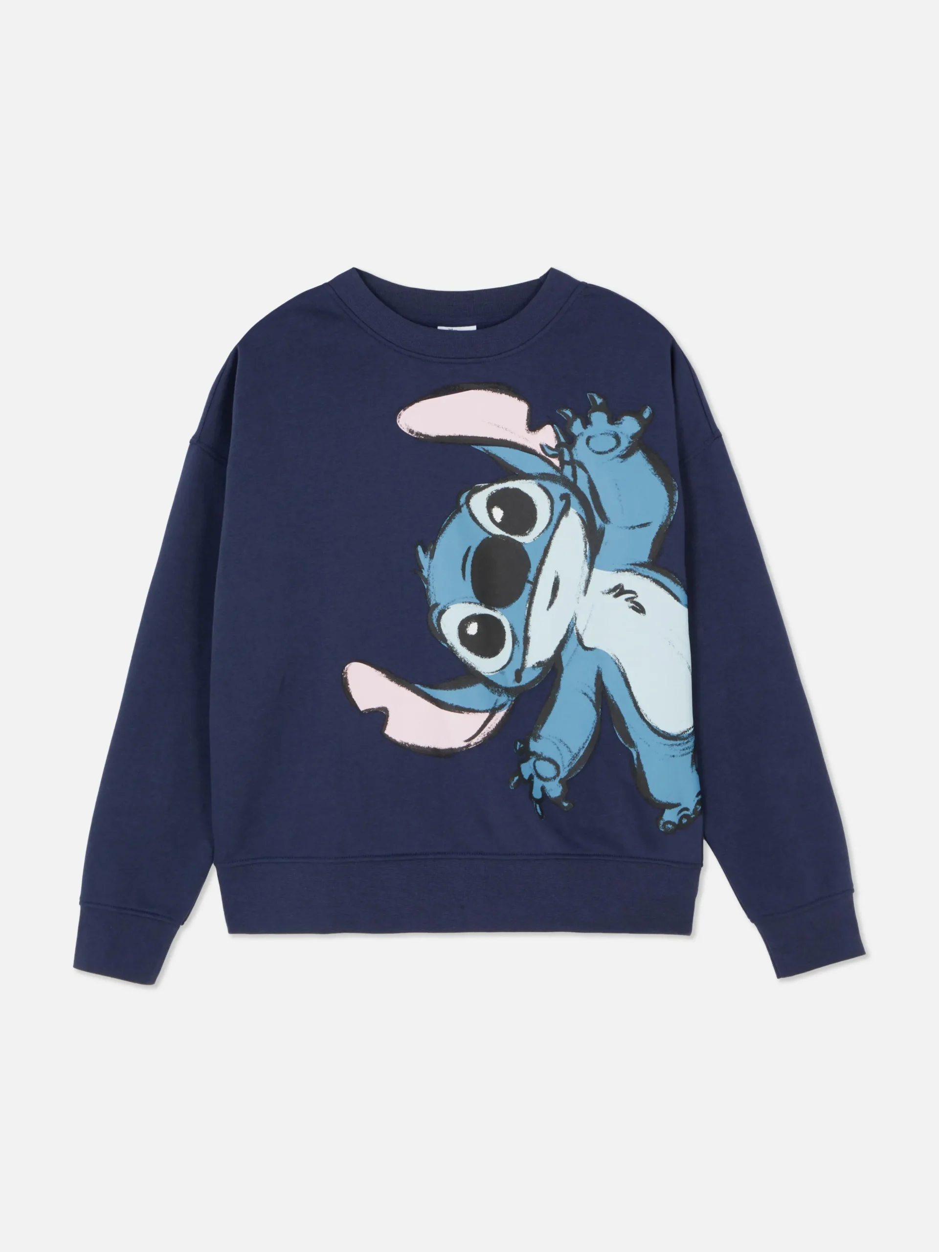 Sudadera Holgada De Stitch De Disney