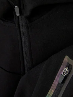 Sudadera Reforzada Con Capucha Y Cremallera