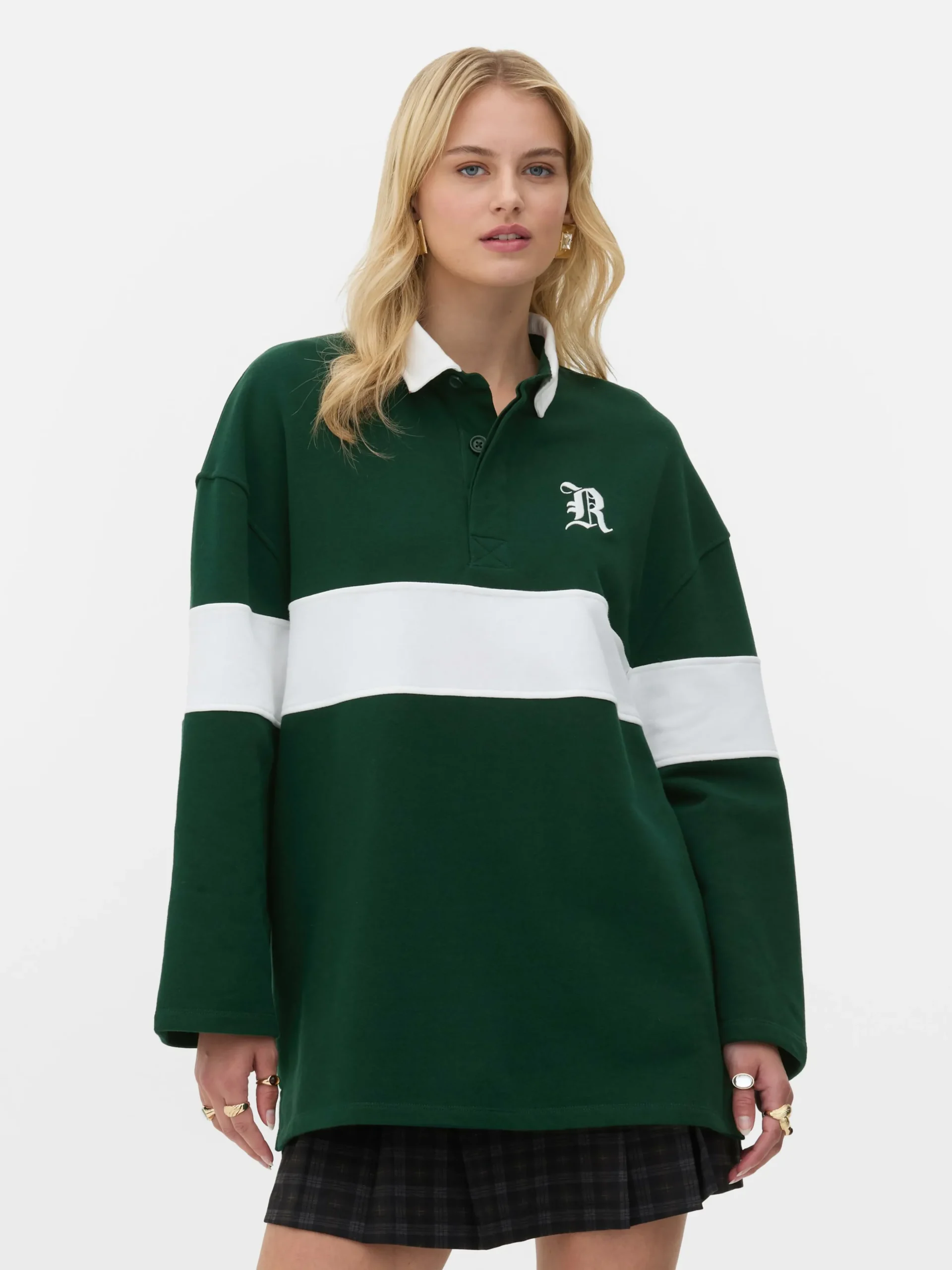 Sudadera Tipo Polo Extragrande De Rita Ora