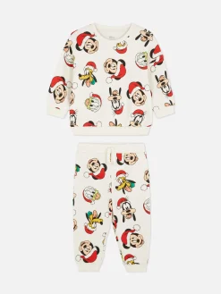 Sudadera Y Joggers Navideños De Disney
