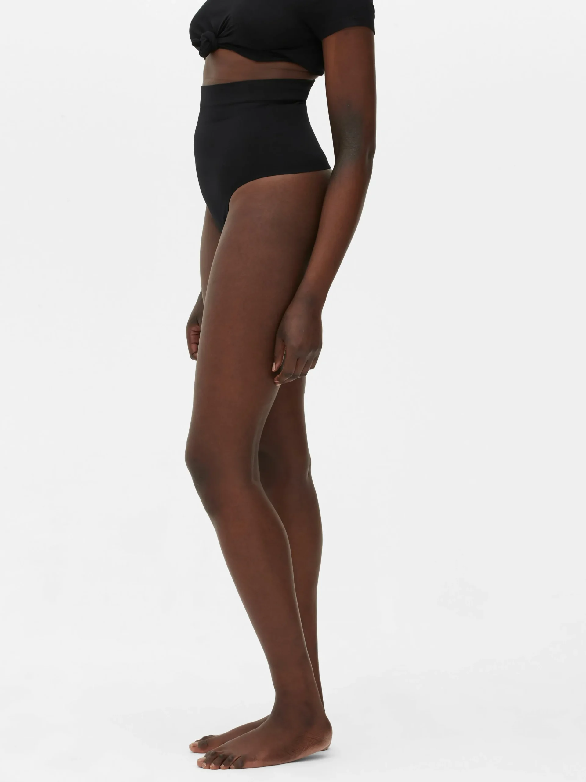 Tanga Moldeador De Talle Alto Sin Costuras