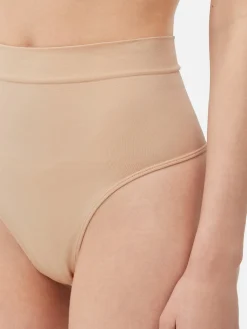 Tanga Moldeador De Talle Alto Sin Costuras