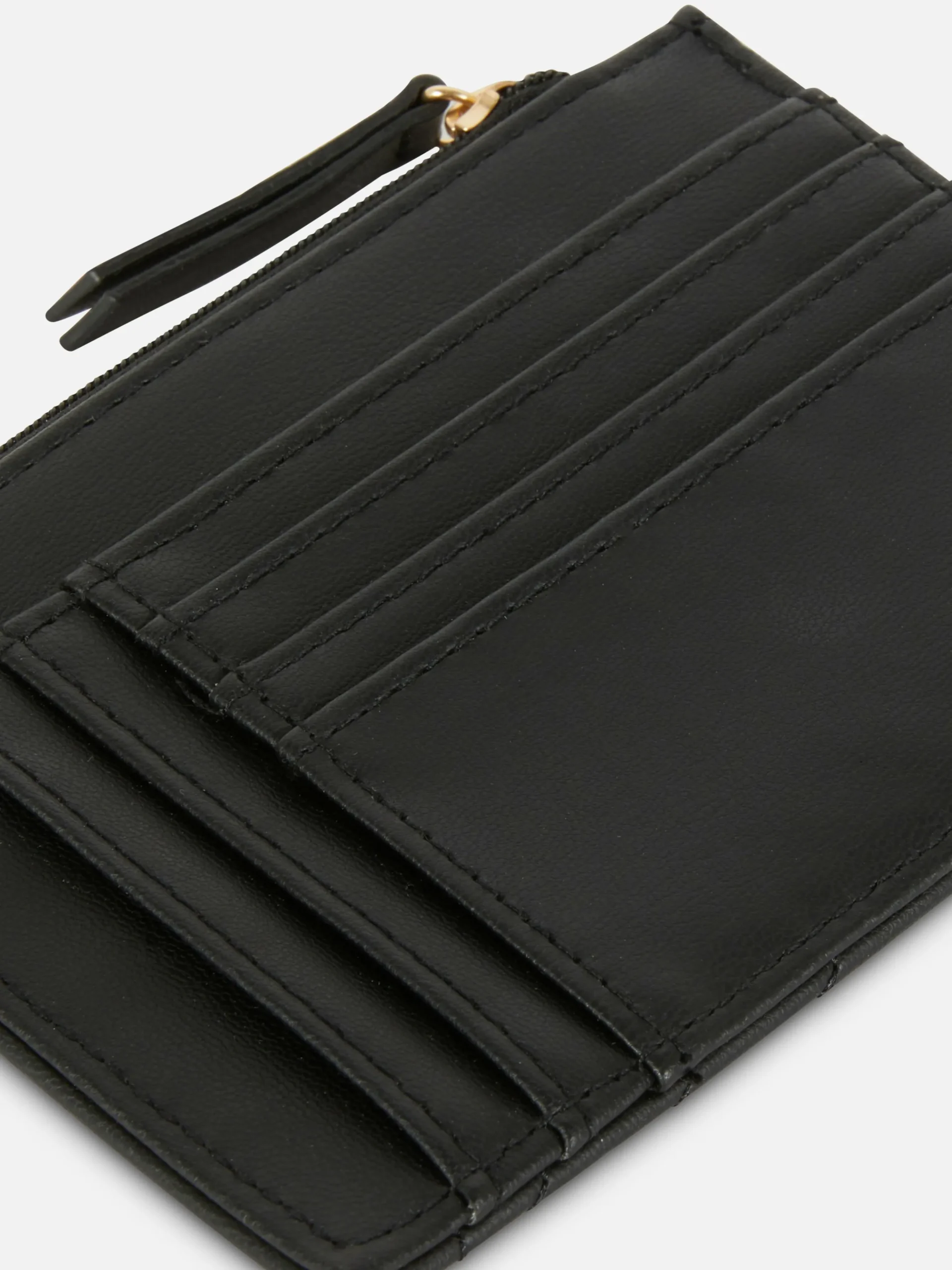 Tarjetero Acolchado Con Inicial