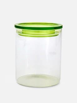 Tarro De Almacenaje De Vidrio Pequeño