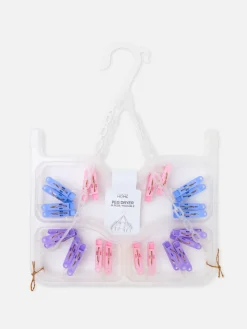 Tendedero Plegable Con 24 pinzas