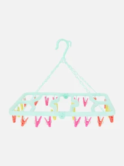 Tendedero Plegable Con 24 pinzas