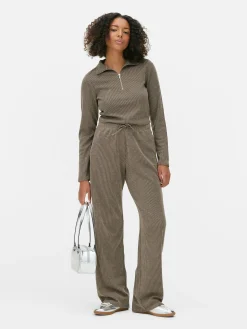 Top Con Cremallera De 1/4 Combinable