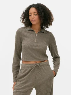 Top Con Cremallera De 1/4 Combinable