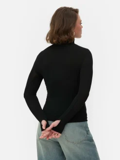 Top De Cuello Vuelto Y Manga Larga De Rita Ora