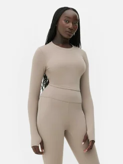 Top Deportivo Corto De Manga Larga De Rita Ora