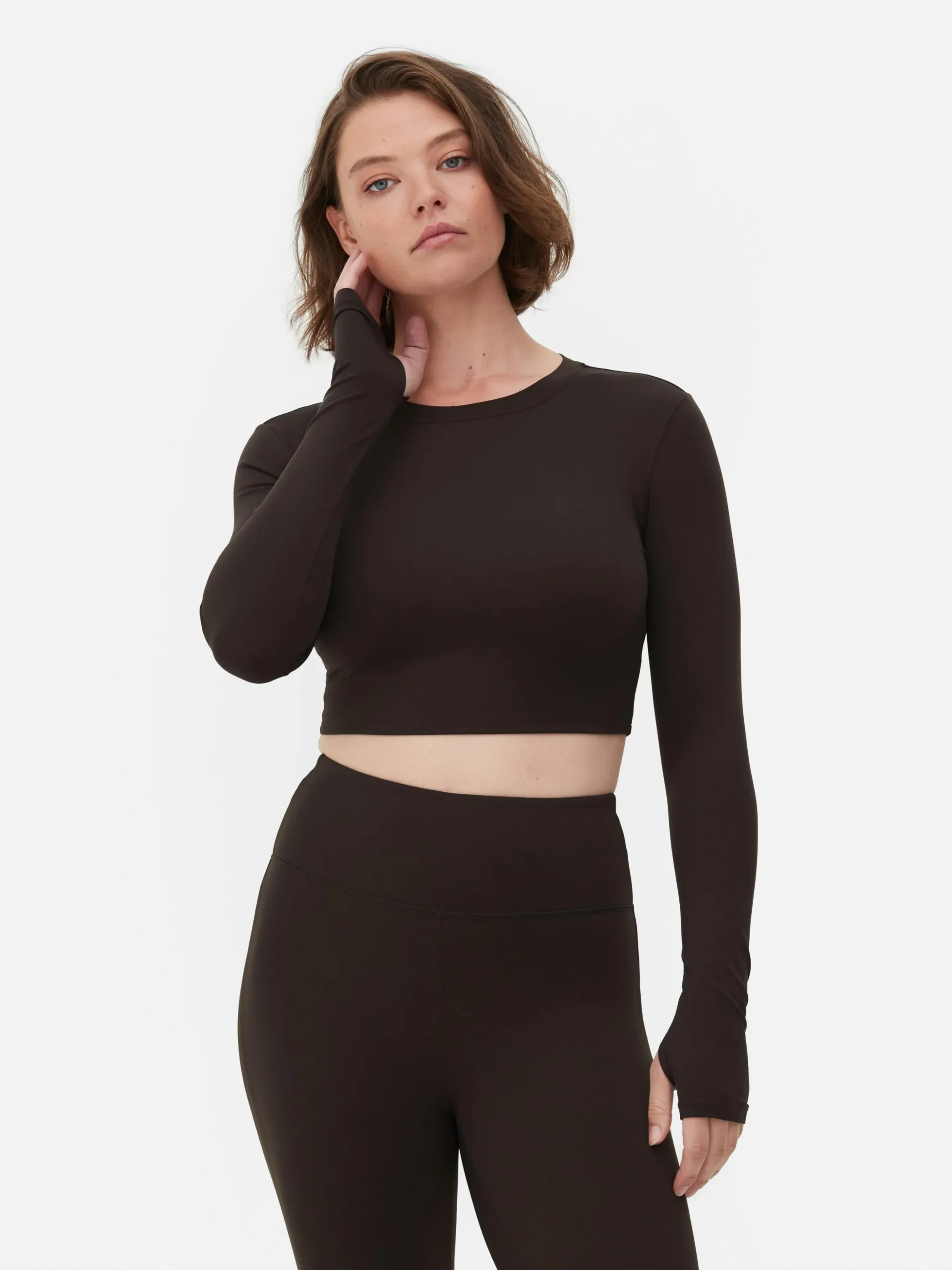 Top Deportivo Corto De Manga Larga De Rita Ora