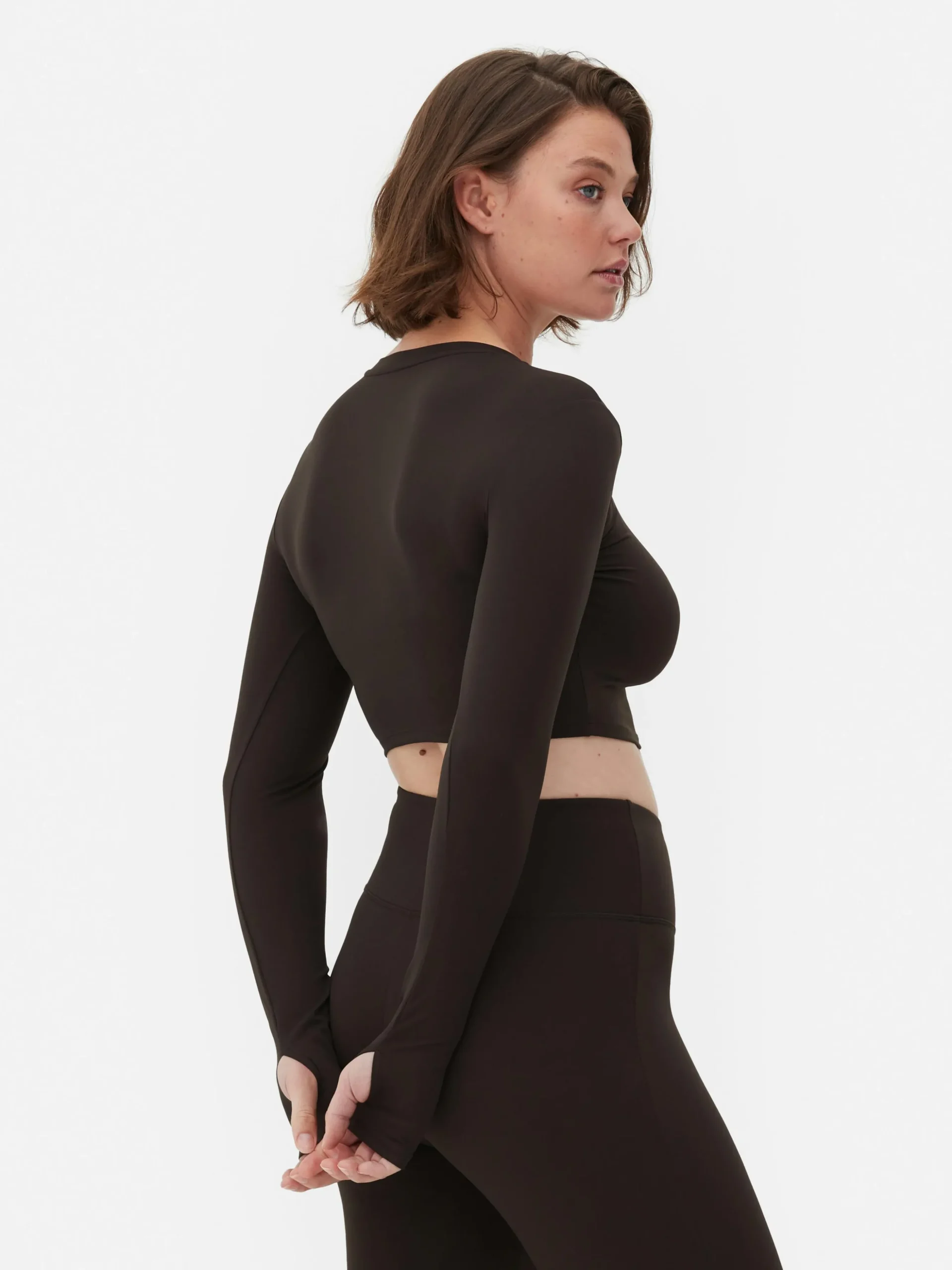 Top Deportivo Corto De Manga Larga De Rita Ora