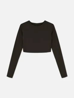 Top Deportivo Corto De Manga Larga De Rita Ora