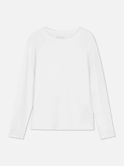 Top Elástico De Manga Larga