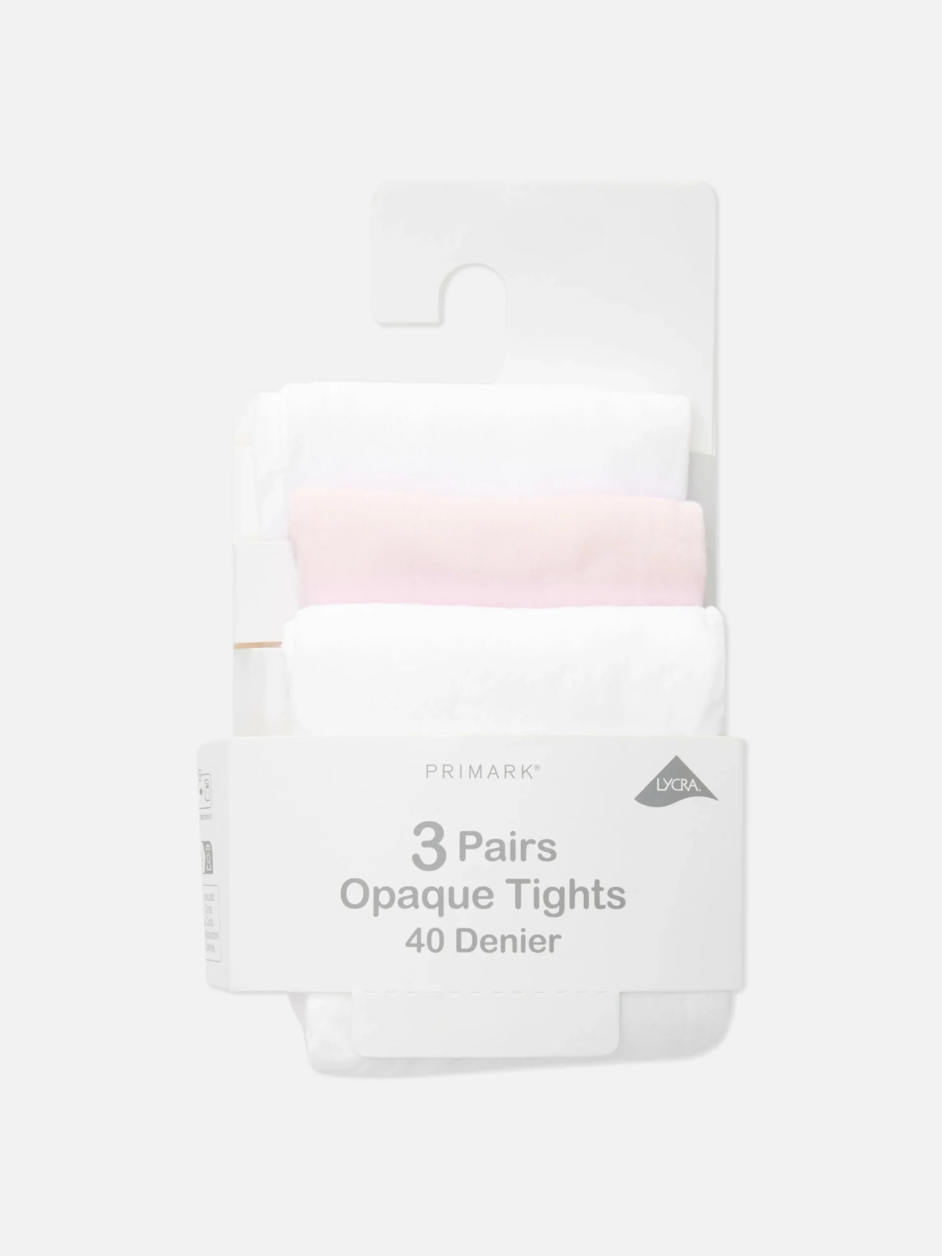 Tres Pares De Medias Opacas Surtidas De 40 Deniers