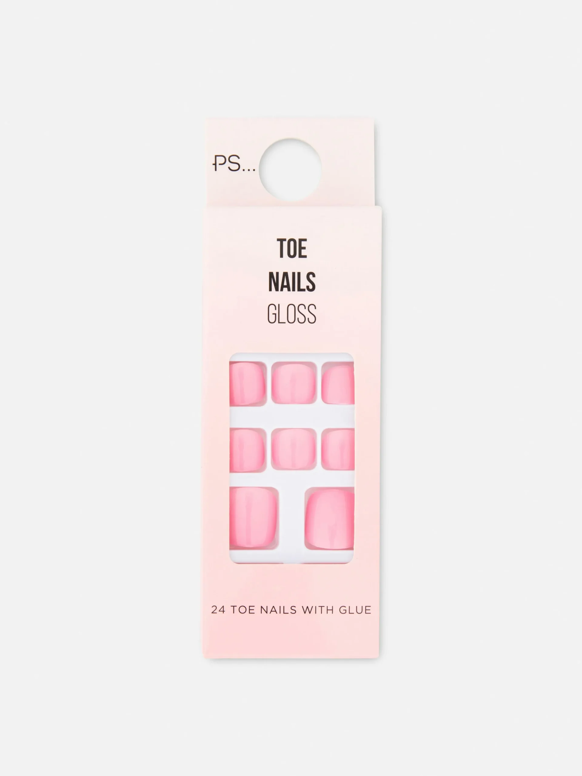 Uñas Postizas Brillantes Para Los Pies De PS...