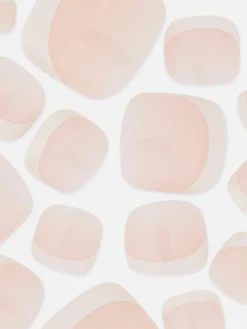 Uñas Postizas Brillantes Para Los Pies De PS...