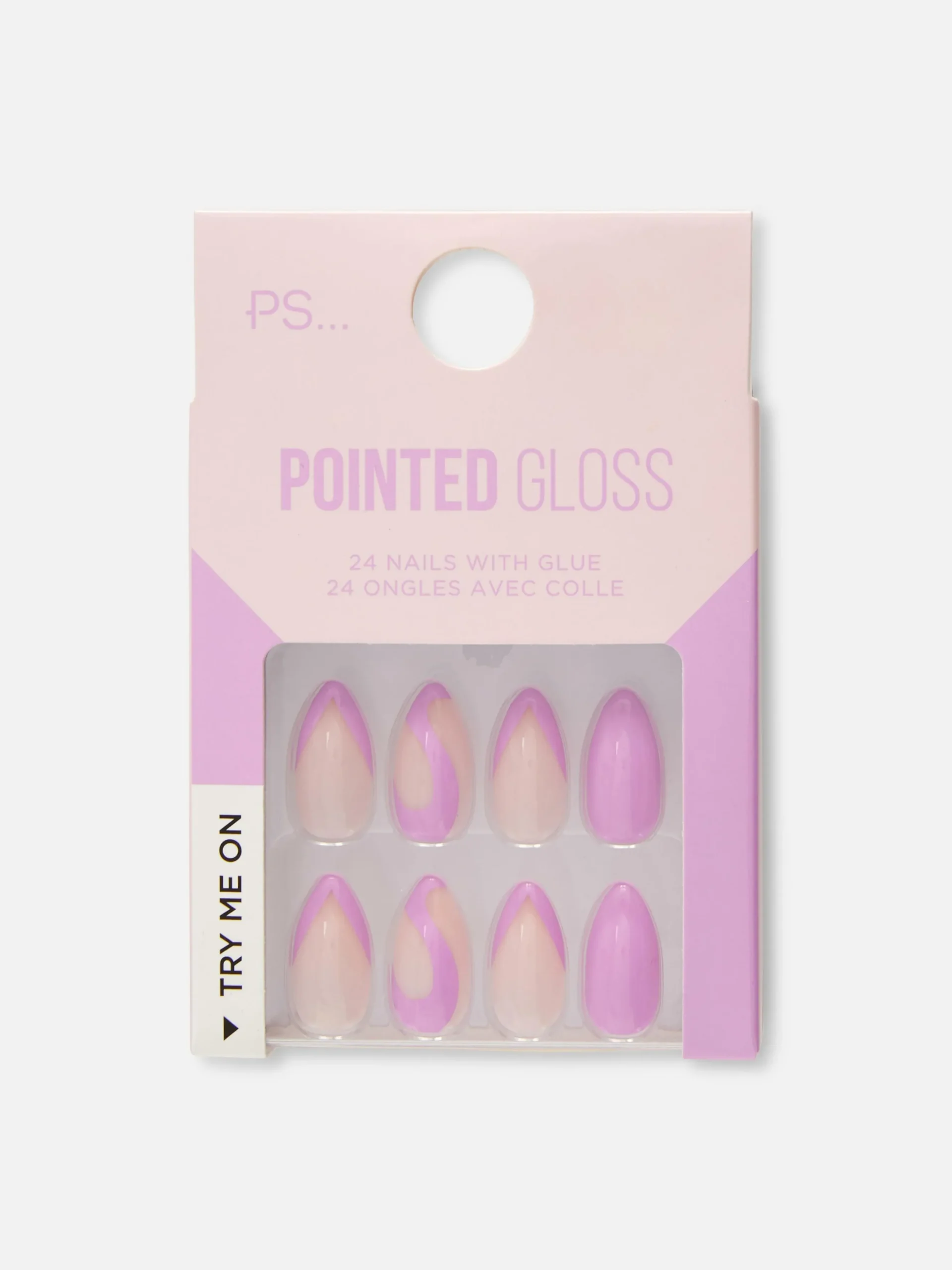 Uñas Postizas, Brillantes Y Puntiagudas De PS...