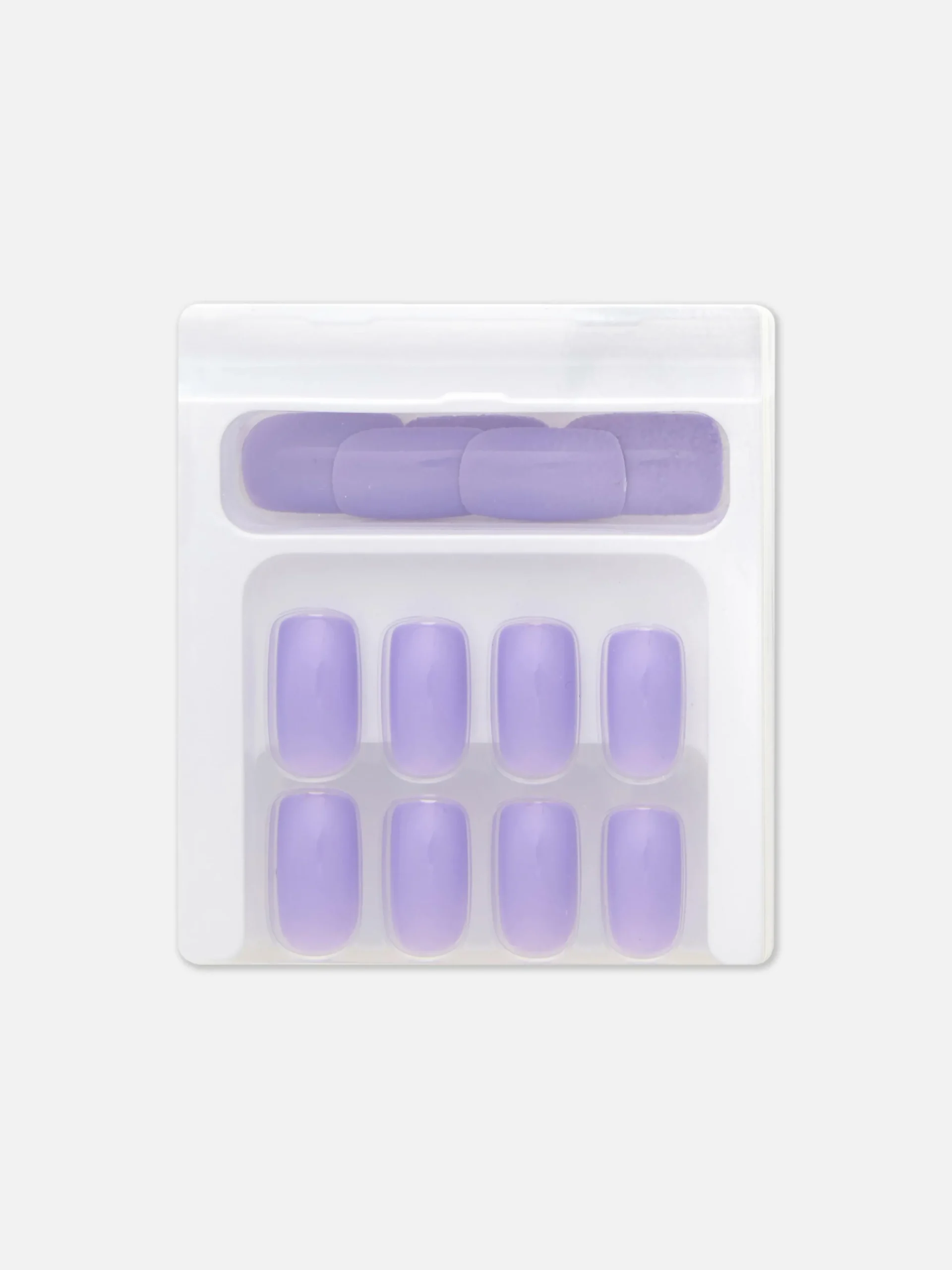 Uñas Postizas Cuadradas Brillantes PS...