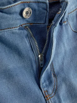 Vaqueros Ajustados Básicos De Tiro Medio