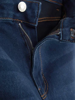 Vaqueros Ajustados Básicos De Tiro Medio