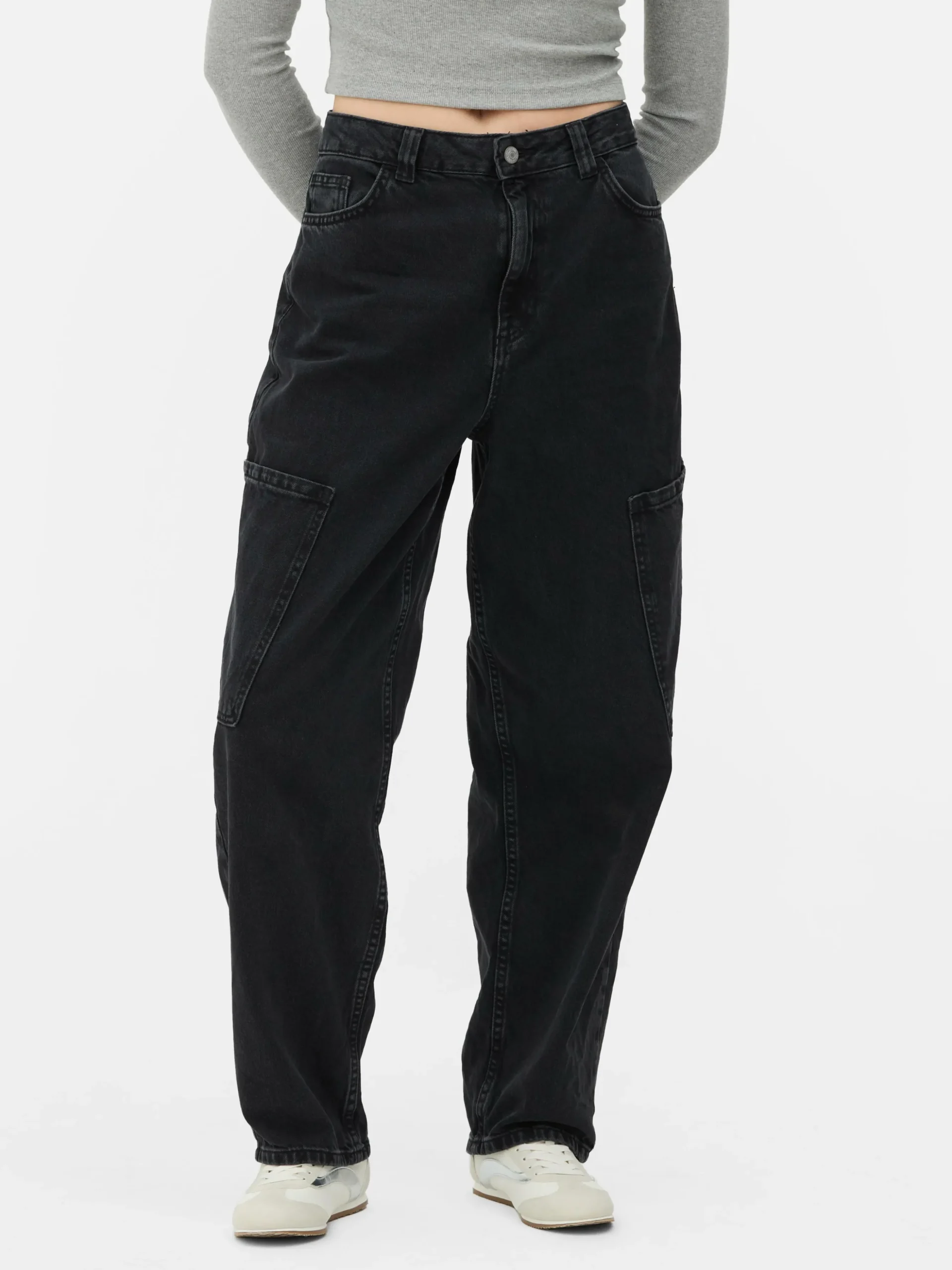 Vaqueros Cargo De Corte Globo