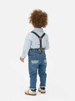 Vaqueros Con Tirantes