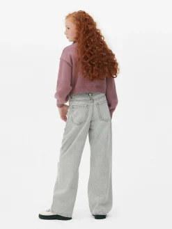 Vaqueros De Pernera Ancha Abierta