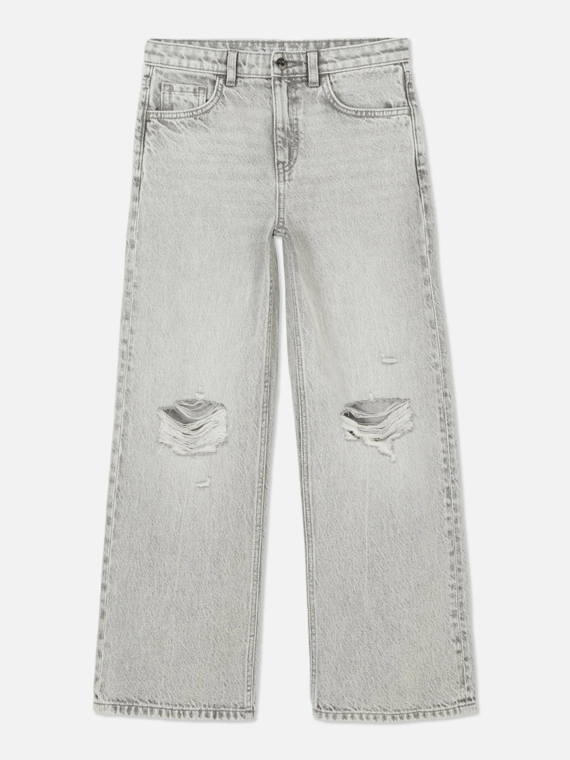 Vaqueros De Pernera Ancha Abierta
