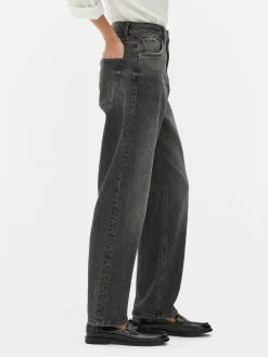 Vaqueros De Pernera Recta Y Corte Entallado