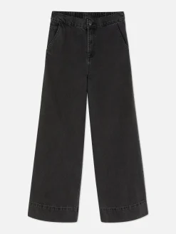 Vaqueros Elásticos De Pernera Ancha