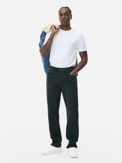 Vaqueros Rectos De Corte Holgado