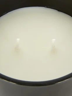 Vela Aromática De Dos Mechas En Tarro Con Tapa