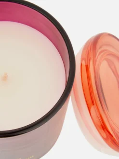 Vela Aromática En Frasco De Vidrio De Colores