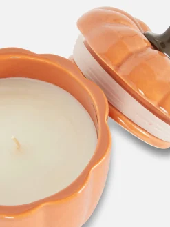Vela Aromática En Tarro En Forma De Calabaza