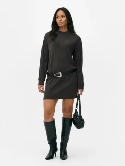 Vestido Corto Tipo Jersey