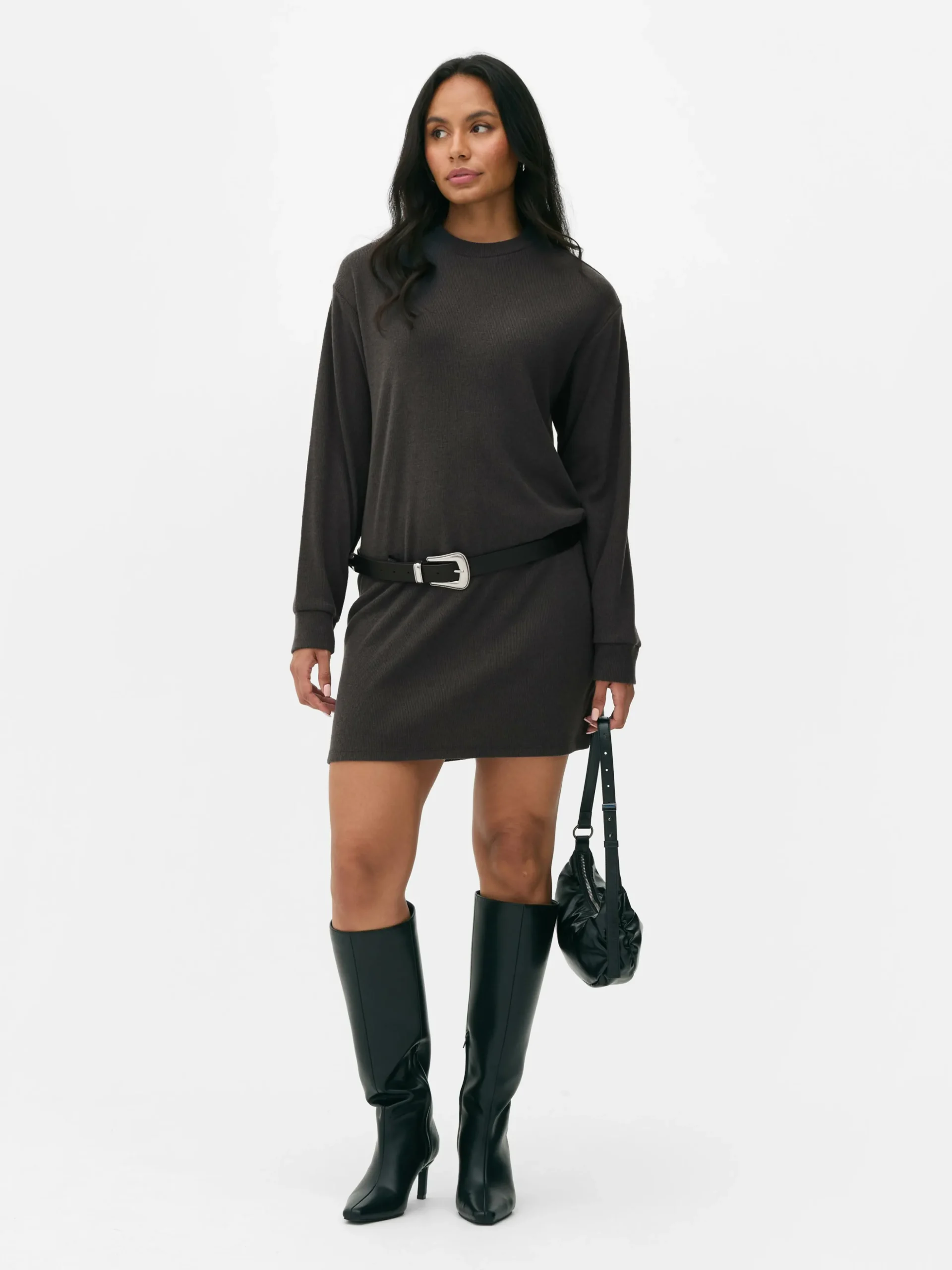 Vestido Corto Tipo Jersey