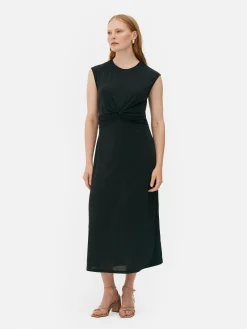 Vestido De Punto Con Detalle Retorcido De The Edit