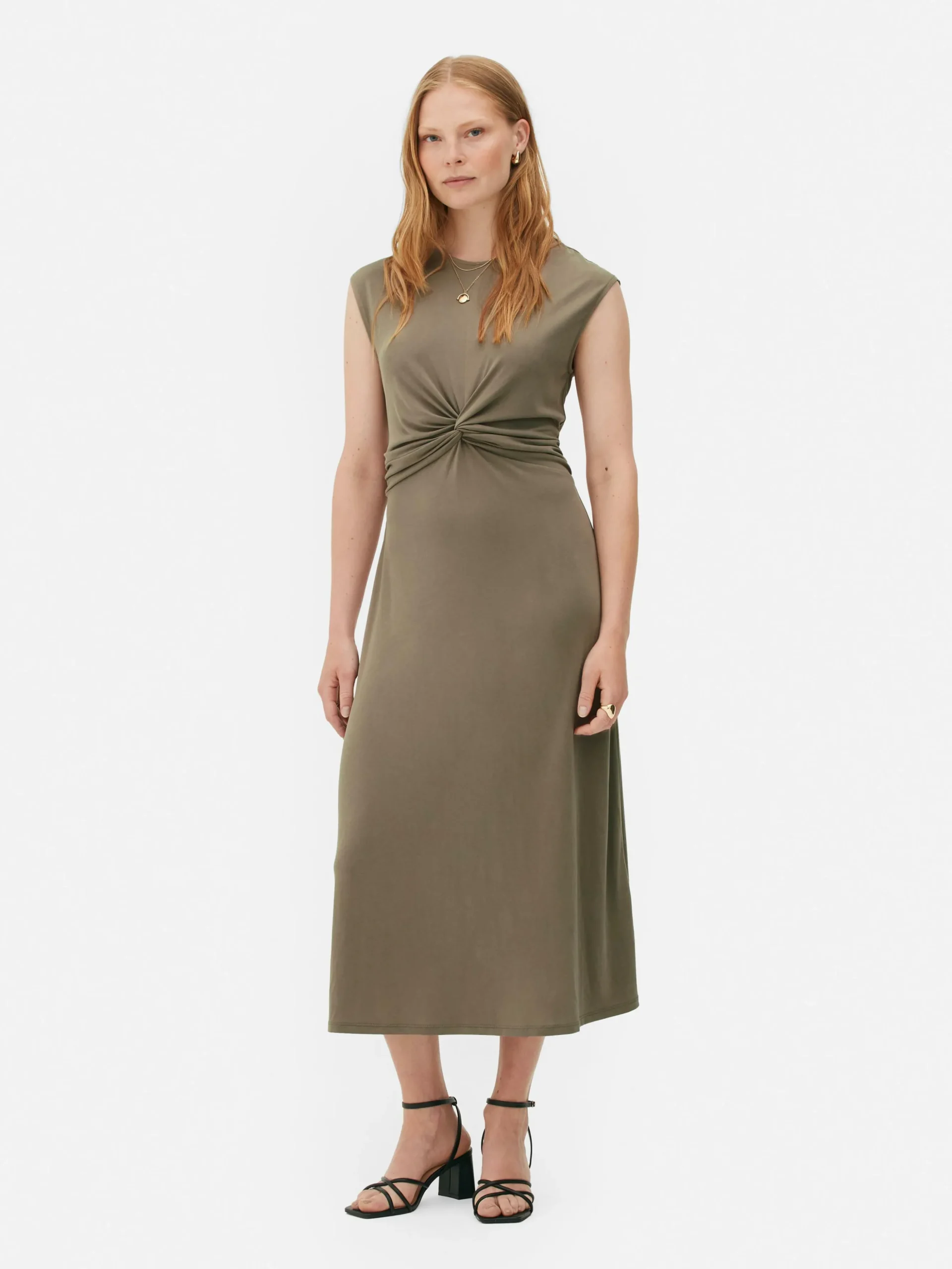 Vestido De Punto Con Detalle Retorcido De The Edit