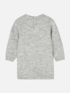 Vestido De Punto Y Medias De Minnie Mouse De Disney