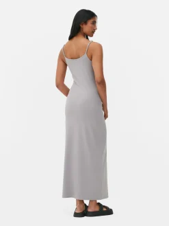 Vestido De Tirantes Tipo Combinación